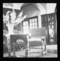 Glimpse of south wall partially painted, 1931