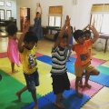 Yoga class